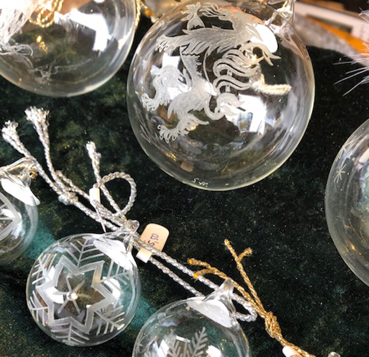Christbaumkugeln Graviert