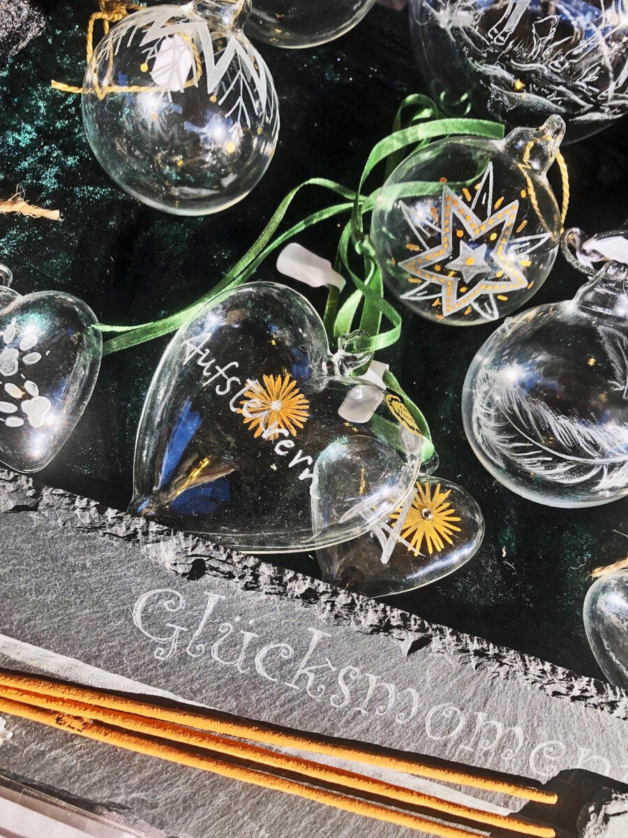 Christbaumkugeln Graviert